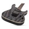 Guitarra Eléctrica Schecter C-1 Standard Charcoal Satin Color Gris Oscuro Material Del Diapasón Maple Orientación De La Mano Diestro