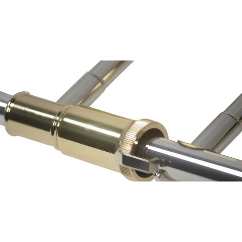 Trombón De Vara Wesner Ptt1000-l Bb Si Bemol Latón Laqueado 203mm