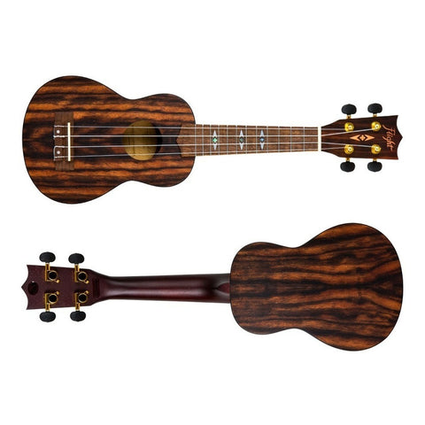 Ukulele Tamaño Soprano Amara, Flight Dus460 Amara Marrón
