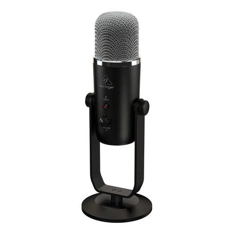 Micrófono Condensador Interfaz Usb Behringer Bigfoot Negro