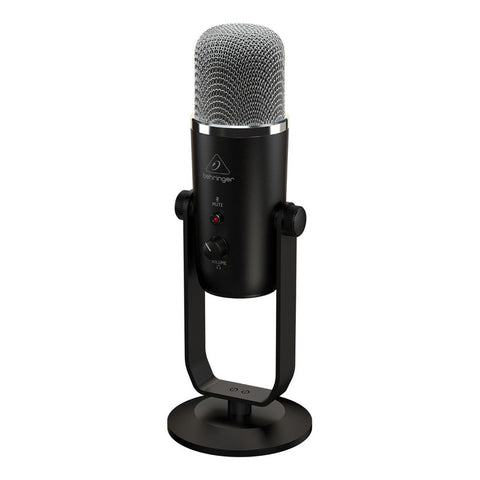 Micrófono Condensador Interfaz Usb Behringer Bigfoot Negro