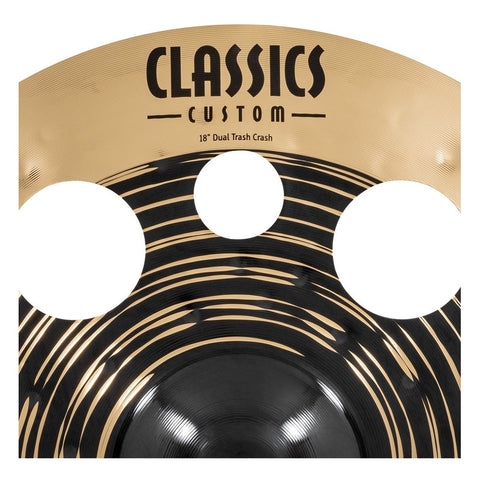 Platillo Trash Crash Dual De 18  Pulgadas Meinl Cc18dutrc