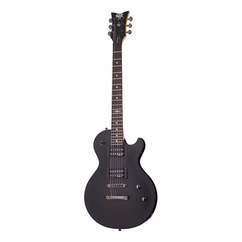 Guitarra Eléctrica Schecter Sgr Solo-ii Negra Tilo Diapasón Palo De Rosa