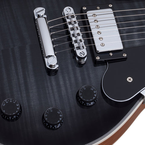 Guitarra Schecter Solo-ii Custom Negro Transparente Burst