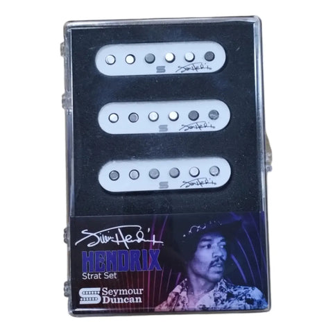Set De Pastillas Singlecoil Seymour Duncan Hendrixstratwhite Blanco
