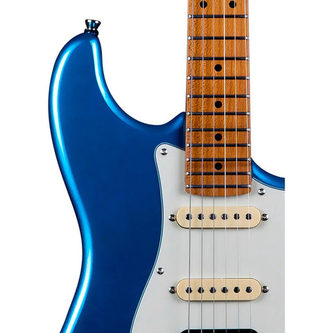 Jet Guitars Js400 Lpb Guitarra Eléctrica 6 Cuerdas Cutaway Color Azul Material Del Diapasón Palo De Rosa Orientación De La Mano Diestro