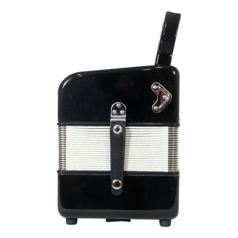 Acordeón Negro De 31 Botones Tono De Fa Moretti Milan Fbbeb