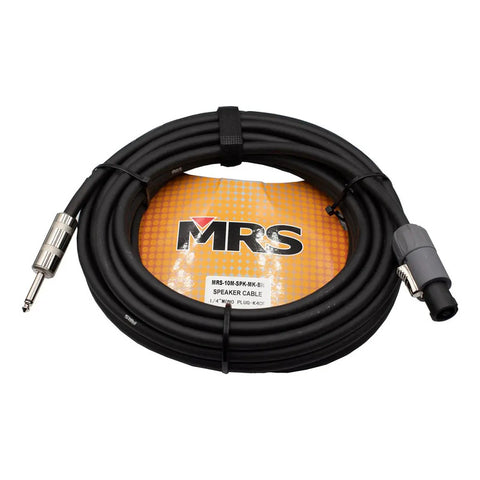 Cable Bafle Gabinete Guitarra 10m Plug 6.3 Speakon K4fc Mrs