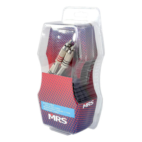 Cable Para Audio Rca A Rca De 6 Metros, Mrs Au044-6m