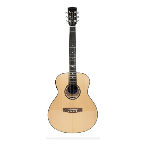 Guitarra Electroacústica La Sevillana Gs-513eq Natural Natural Diestro
