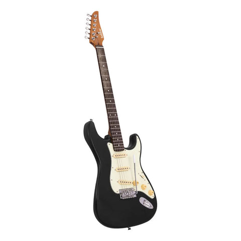 Guitarra Eléctrica Babilon Epic Ii-mb Stratocaster Negro 6 Cuerdas Diestro Color Negro Palo De Rosa