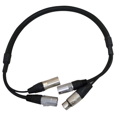 Cable Proel Ethercon Xlr 70 Cm Conector Entrada Salida Audio Video