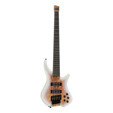 Mars Headless 5 Bajo Mars Electrico White Burst Gloss Diestro White