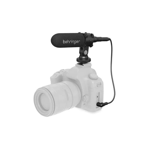Behringer Video Mic Micrófono Shotgun Para Cámara / Celular Color Negro