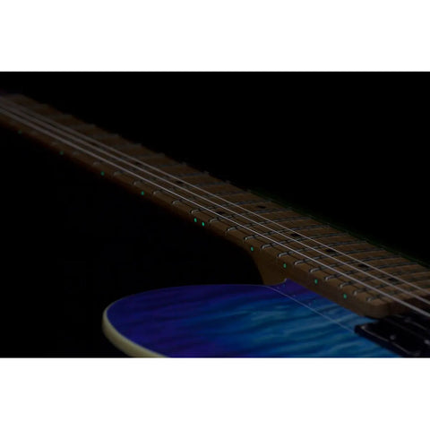 Guitarra Electrica Trans Blue Burst Schecter Pt Pro-maple Diestro Trans Blue Burst