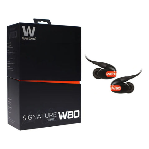 Westone W80 Audífonos In Ear Monitores Negros Frecuencia 5hz-22khz Negro