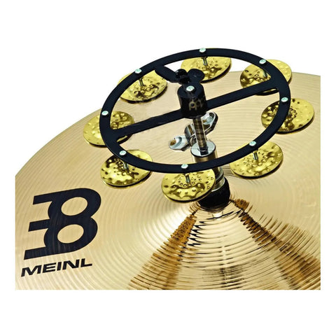 Meinl Hthh1b-bk Pandero Para Contratiempos Hi Hats Batería Color Negro/dorado