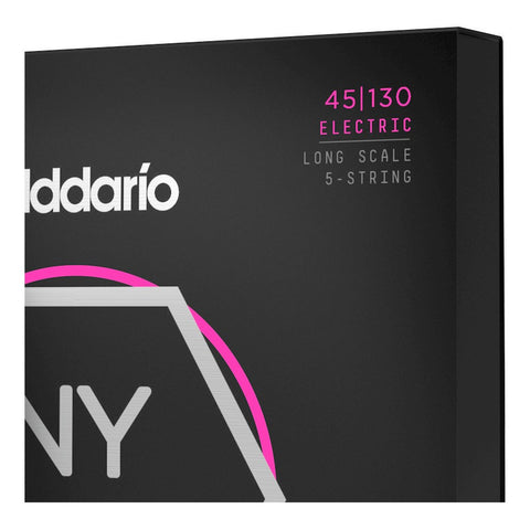 Juego De 5 Cuerdas Para Bajo (45-130) Daddario Nyxl45130