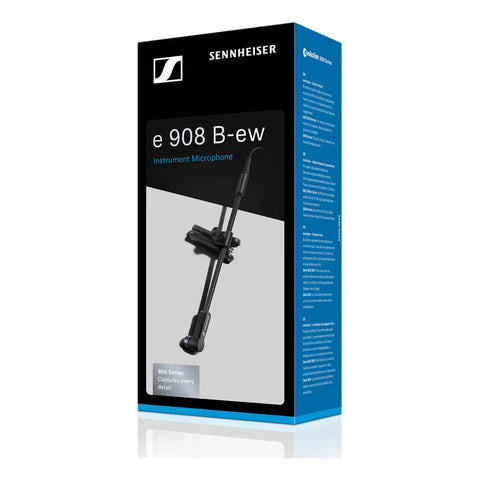 Micrófono Inalámbrico Clamp P/saxofón Sennheiser E908b-ew Negro