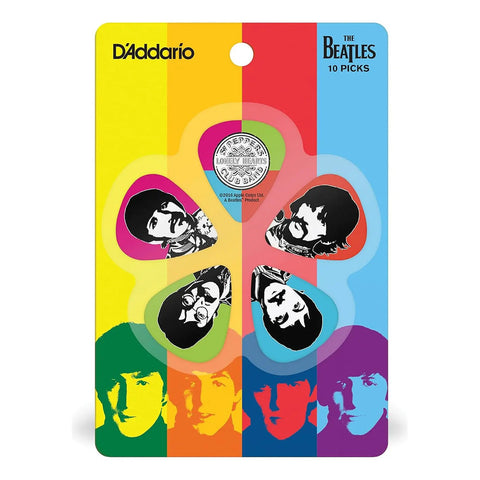 Púas Para Guitarra The Beatles Planet Wave 1cwh4-10b6 Varios Mediano