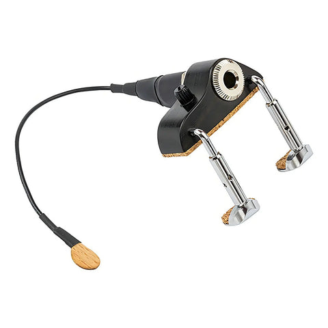 Pastilla Pasiva Kna Vv-3v Piezoeléctrico Para Violin O Viola Negro