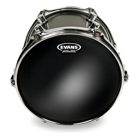 Evans Tt16chr Parche Golpe Tom 16 PuLG Black Chrome 2 Capas