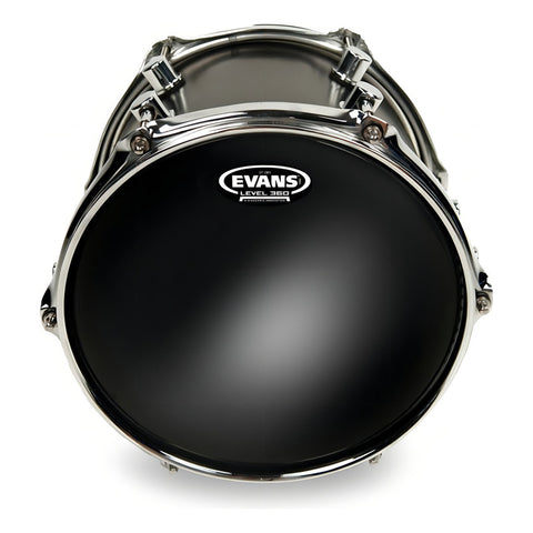 Evans Tt16chr Parche Golpe Tom 16 PuLG Black Chrome 2 Capas