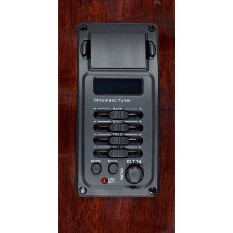 Guitarra Electro Acústica Caja Clásica La Sevillana O4-ceq Natural