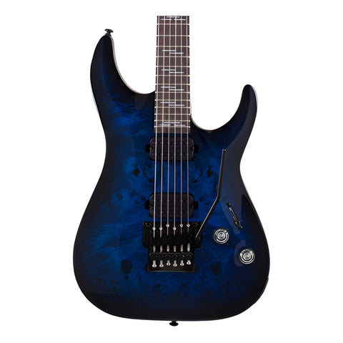 Schecter Omen Elite-6 Fr Guitarra Eléctrica Blue Burst Azul Orientación De La Mano Diestro