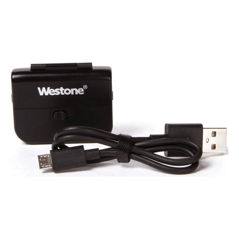 Adaptador Westone V2 Bluetooth Cable Para Audífonos Mmcx Con Aptx Y Micrófono