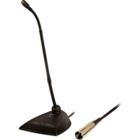 Micrófono Condensador Cuello De Ganso Shure Mx412d/s Negro