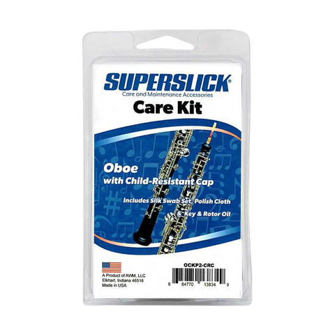 Kit De Limpieza Para Flauta Oboe Superslick Ockp2 Agua