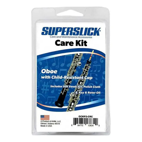 Kit De Limpieza Para Flauta Oboe Superslick Ockp2 Agua