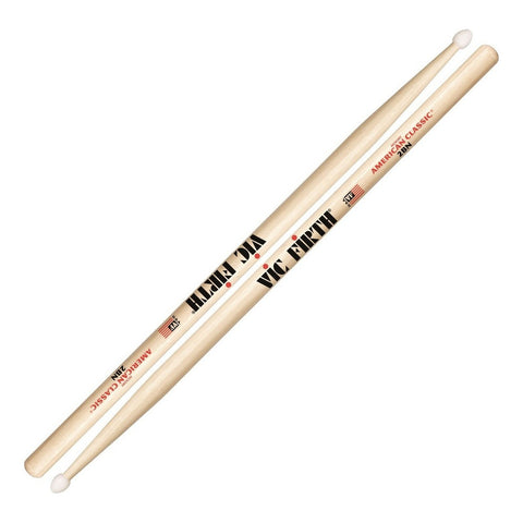 Vic Firth 2b Baquetas 16 1/4 Punta Madera Batería Percusión Color Beige