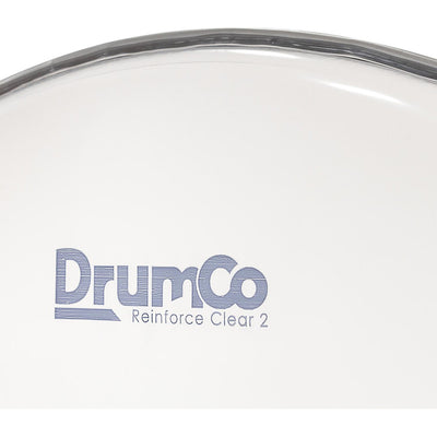 Parche Para Batería Reinforce Clear 2 De 20 Dr-20rc2 Drumco