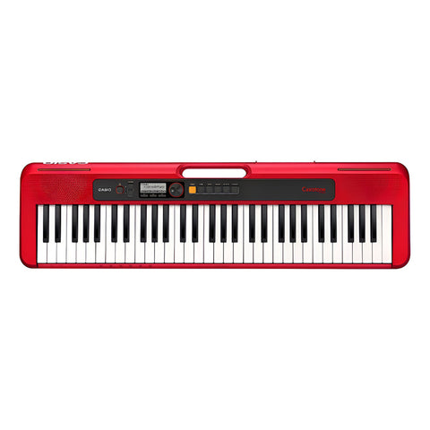 Teclado Estándar De 61 Teclas Rojo Casio Casiotone Ct-s200