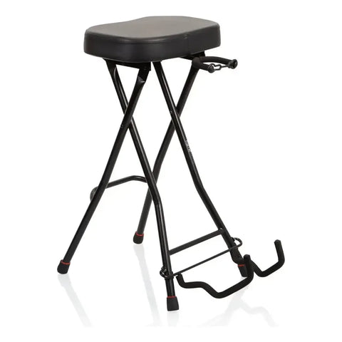 Soporte De Guitarra Con Banco Frameworks Gfw-gtrstool Negro