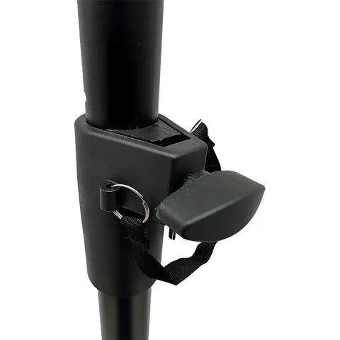 Poste Tubo Soporte Ajust. Para Bafle Y Sub Gremori Gmr-tyw15 Color Negro