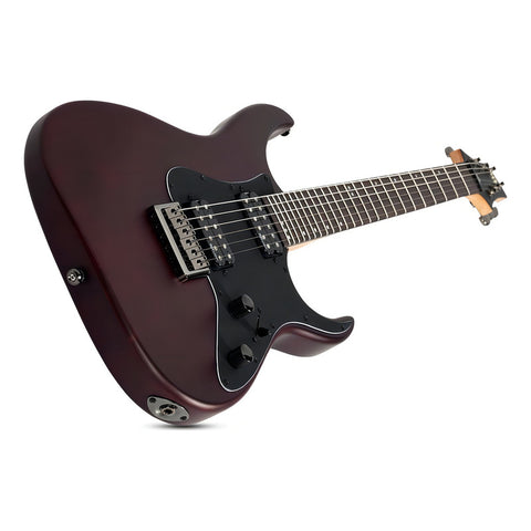 Guitarra Eléctrica Schecter Sgr Banshee-6 Tilo Walnut Satin Palo De Rosa
