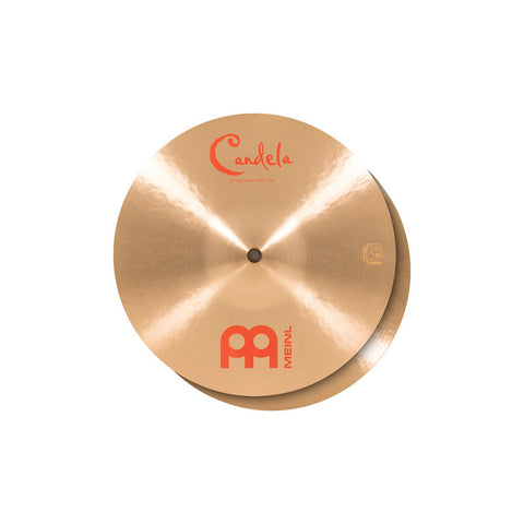 Meinl Ca10ph Hi-hat Platillo 10 Pulgadas Candela Batería Color Dorado