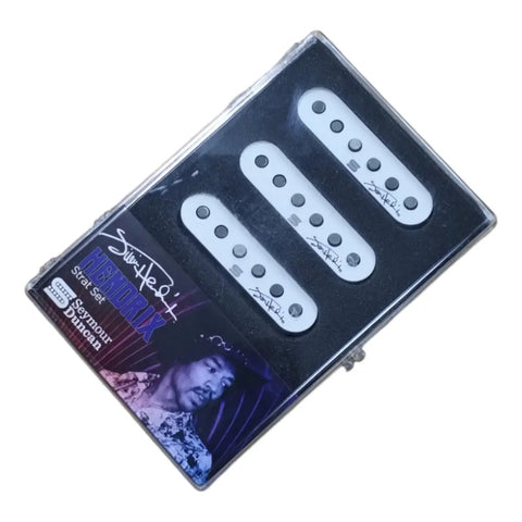 Set De Pastillas Singlecoil Seymour Duncan Hendrixstratwhite Blanco