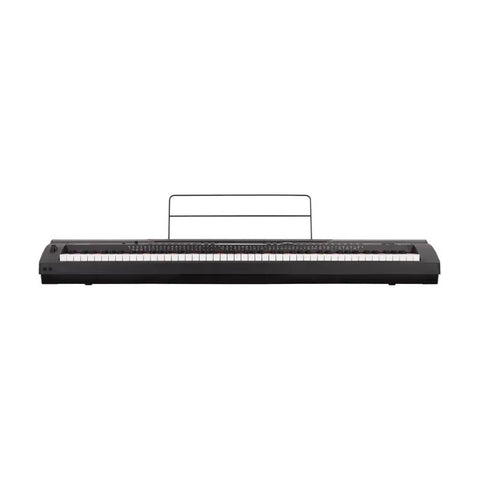 Piano Digital Compacto 88 Teclas Pesadas 2x20w Keyboard Zeus Negro