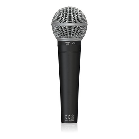 Behringer Sl 84c Microfono Vocal Dinámico Cardioide Voz Color Negro/gris