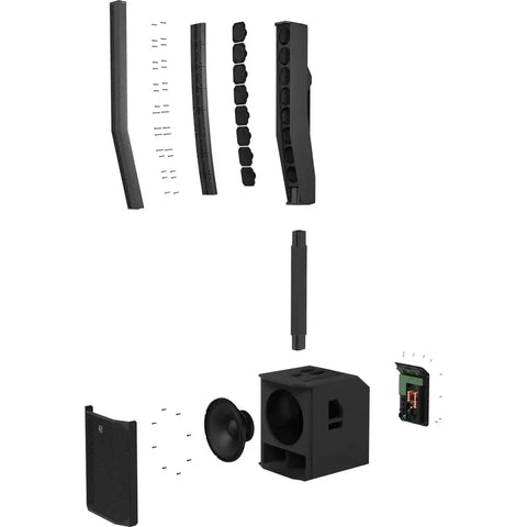 Electro-voice Evolve 70 Sistema Lineal Con Sub 15 PuLG 2000w Negro