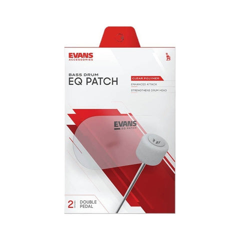 Evans Eqpc2 Refuerzo Para Doble Pedal De Bombo Sin Armonicos