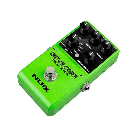 Pedal Efectos Multidrive Guitarra Nux Nco-2 Drive Core Deluxe Mkii Verde Verde Lima