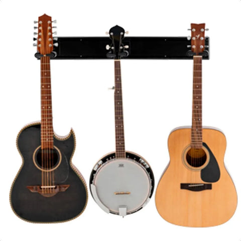 Soporte Gsp403sb Hercules Triple Wall Rack Para Guitarra Negro