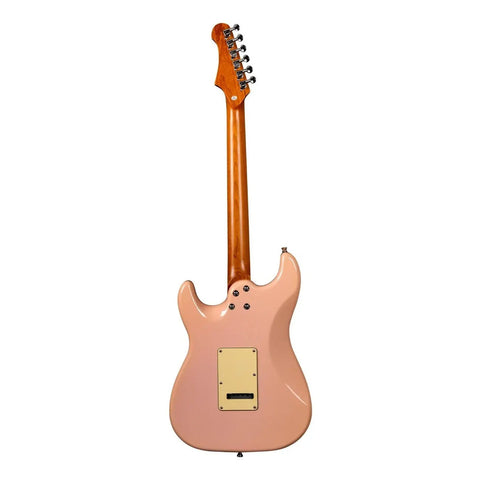 Guitarra Eléctrica De 6 Cuerdas Jet Guitars Js400 Shell Pink Diestro Shell Pink Palo De Rosa