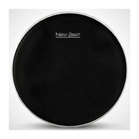 Parche 15 Pulgadas P/ Tom Batería Dh-15b/2ht New Beat Negro Negro