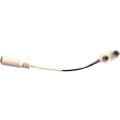 Cable Adaptador Diago Ps06 Para Pedales 9v Battery Clip 2.1mm Centro Negativo